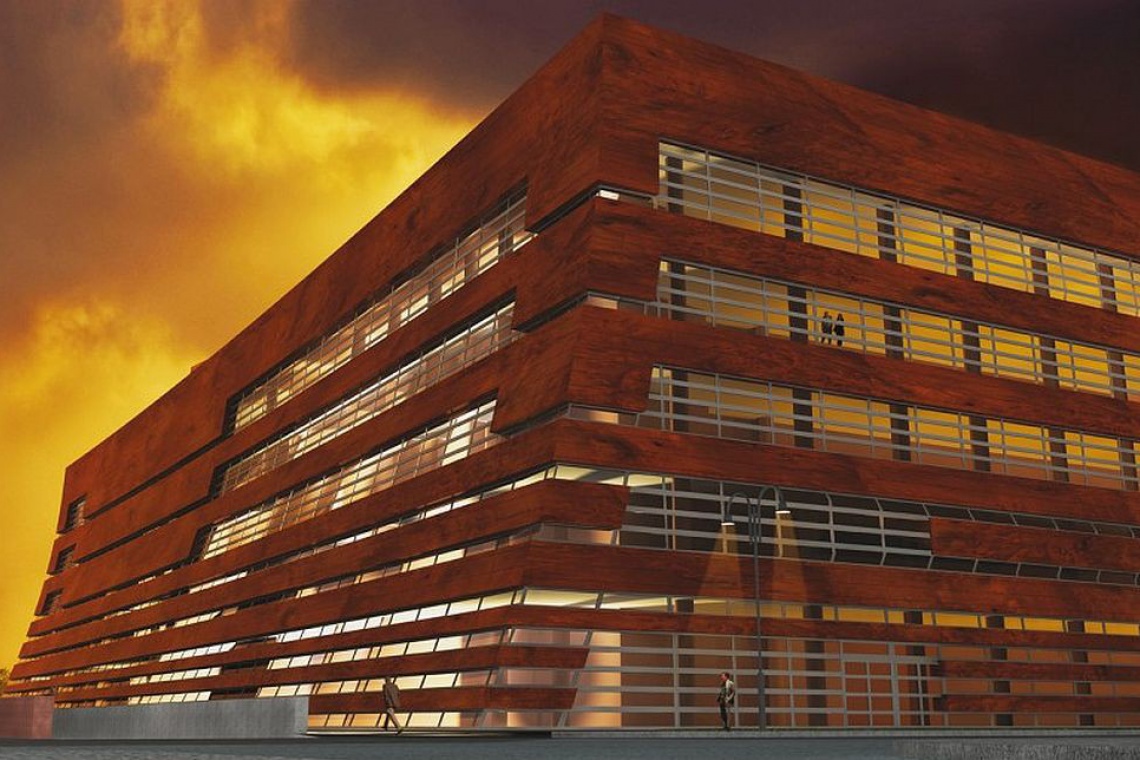 Narodowe Forum Muzyki, fot. nfm.wroclaw.pl Postępy na budowie Narodowego Forum Muzyki