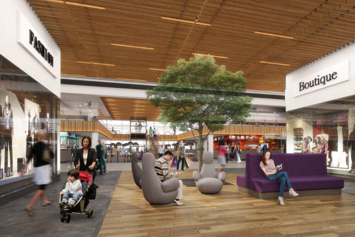 Park Handlowy Bielany we Wrocławiu, Inter IKEA Centre Group Poland Designerska strefa wypoczynku w Parku Handlowym Bielany