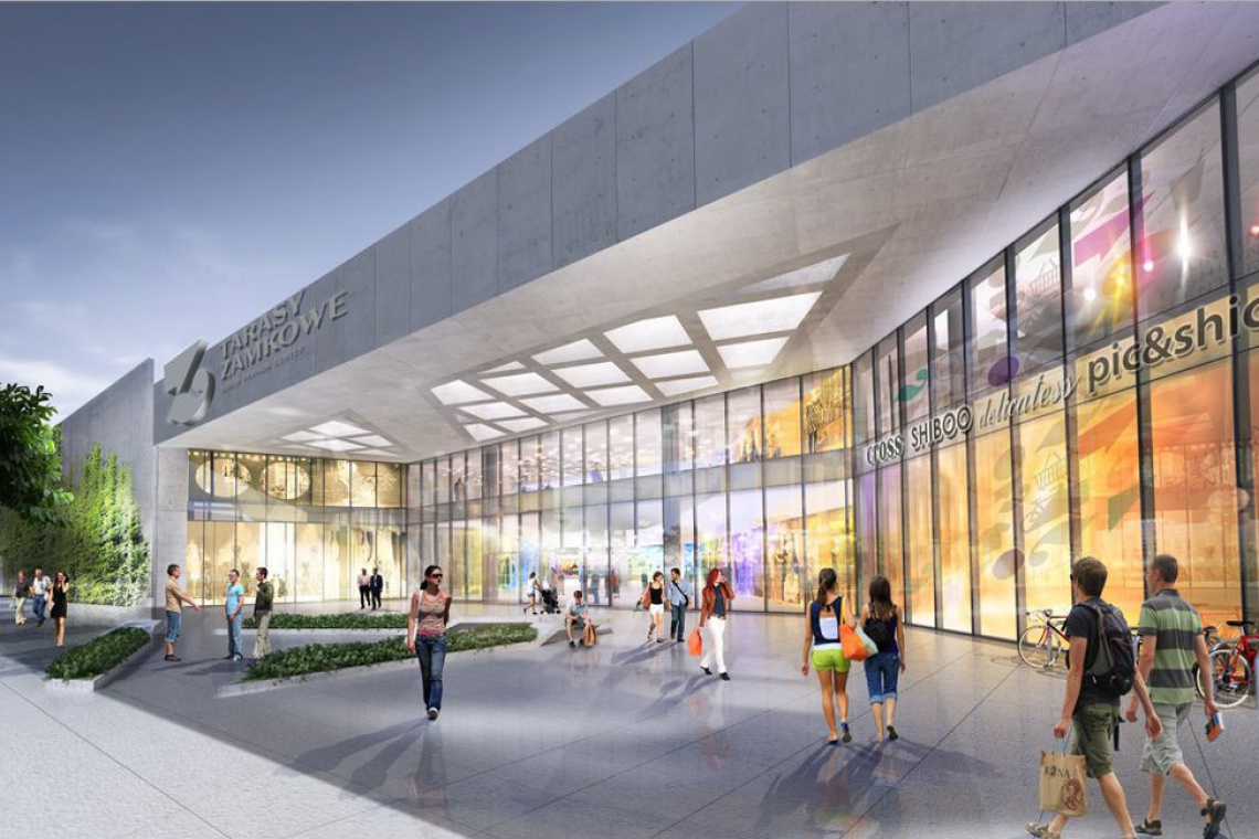fot. Tarasy Zamkowe, projekt architektoniczny: Stelmach i Partnerzy Co słychać na budowie Tarasów Zamkowych projektu Stelmach i Partnerzy