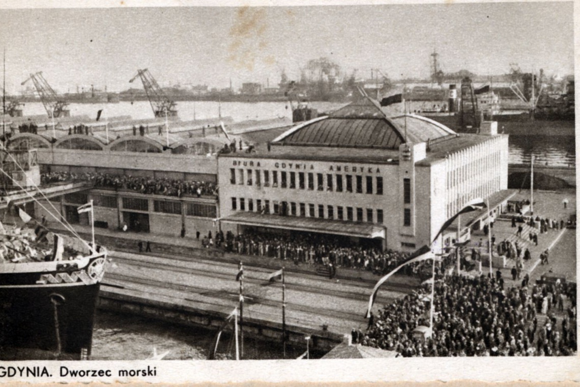Dworzec Morski, fot. Muzeum Miasta Gdyni Zobacz ikonę gdyńskiego modernizmu na archiwalnych zdjęciach