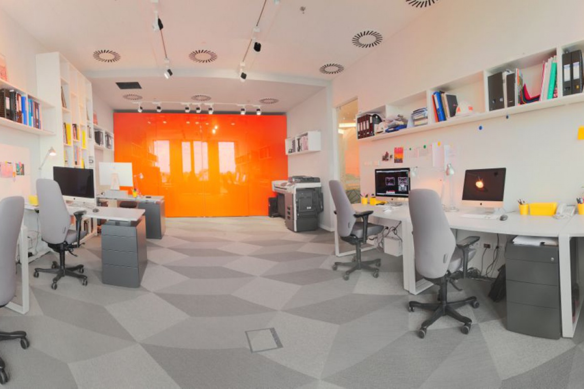 fot. ARS Retail+Shopfitting z nowym biurem i showroomem w kompleksie The Park Domowa atmosfera i nowoczesne miejsce do pracy