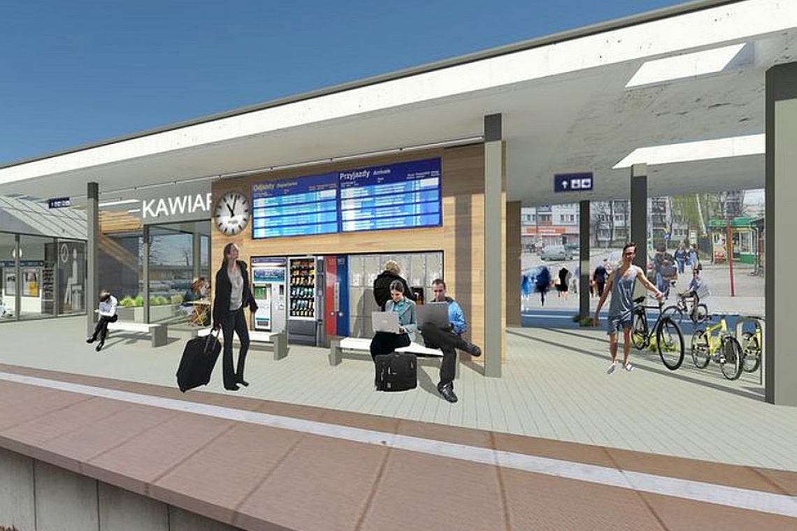fot. PKP S.A. Innowacyjne dworce systemowe mają wykonawców