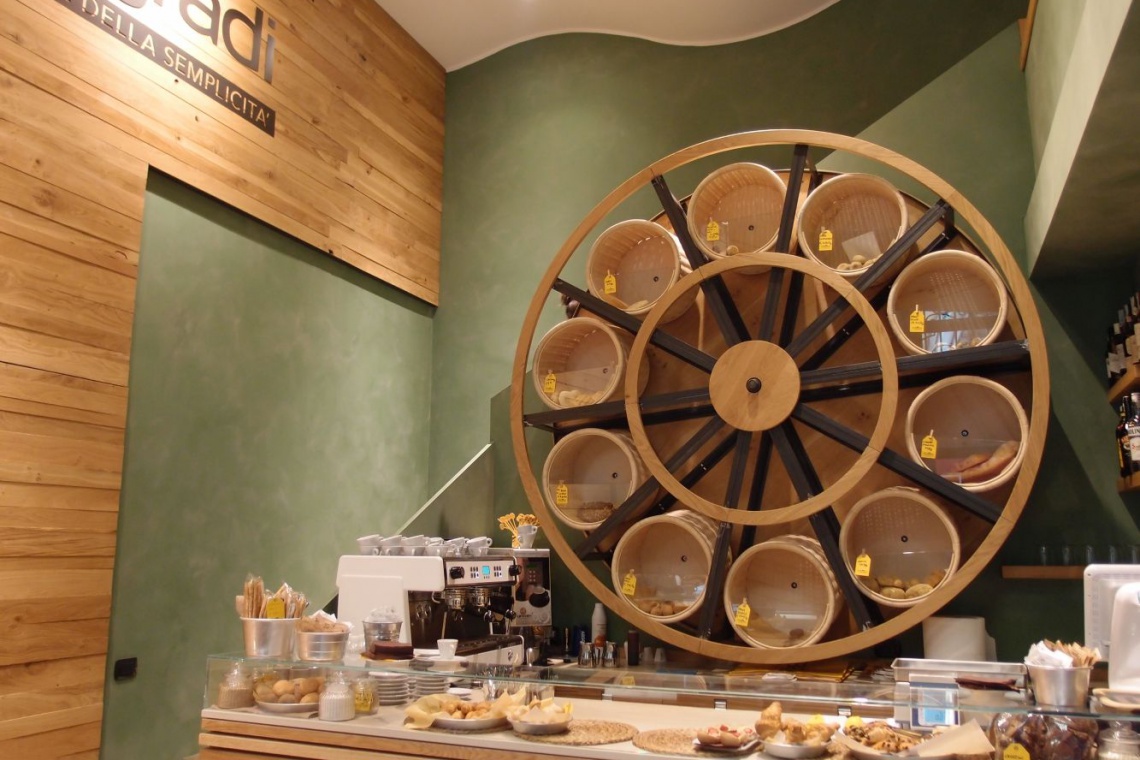Koncept gastronomiczny 93gradi, fot. A+D Retail Store Design Czas na zmiany. Nowy koncept gastronomiczny w Mediolanie