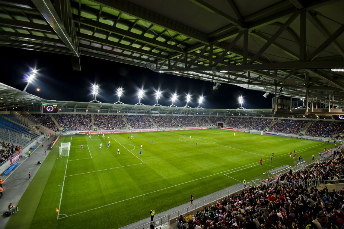 Arena Lublin - zjawiskowy stadion zaprojektowany przez Estudio Lamela Zobacz zdjęcia z oficjalnego sportowego otwarcia Arena Lublin