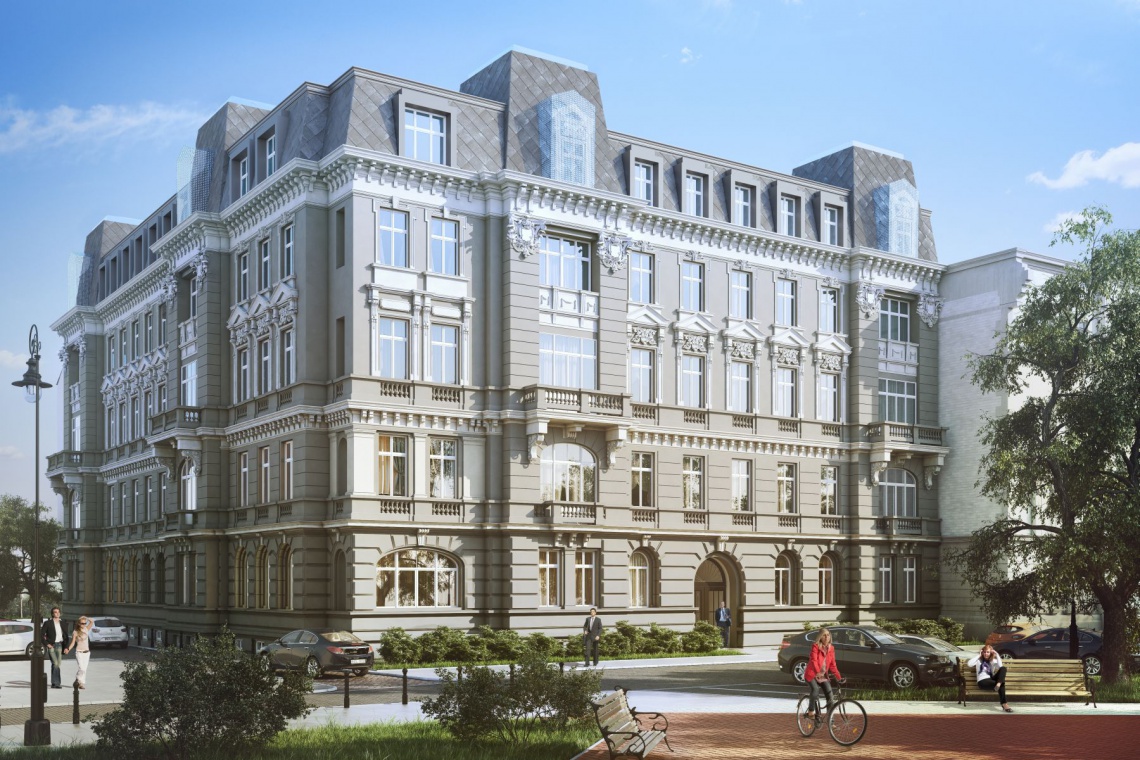 fot. Wizualizacja kamienicy przy Smolnej 40 projektu pracowni Kulczyński Architekt Rewitalizacja kamienicy przy Smolnej rozpoczęta. To unikalny projekt