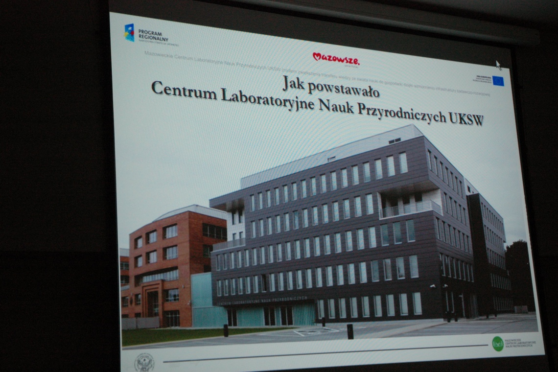 UKSW otworzył nowe Centrum Laboratoryjne Nauk Przyrodniczych, fot. Agnieszka Niedźwiedzka. Campus UKSW rozbudowany według projektu Grafit Architekci
