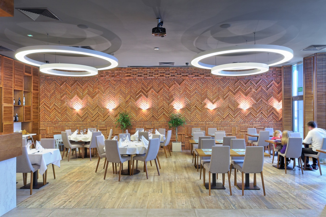 Włoski charakter restauracji Trattoria Murano projektu Pik Studio, fot. Pik Studio Włoski klimat w Polsce