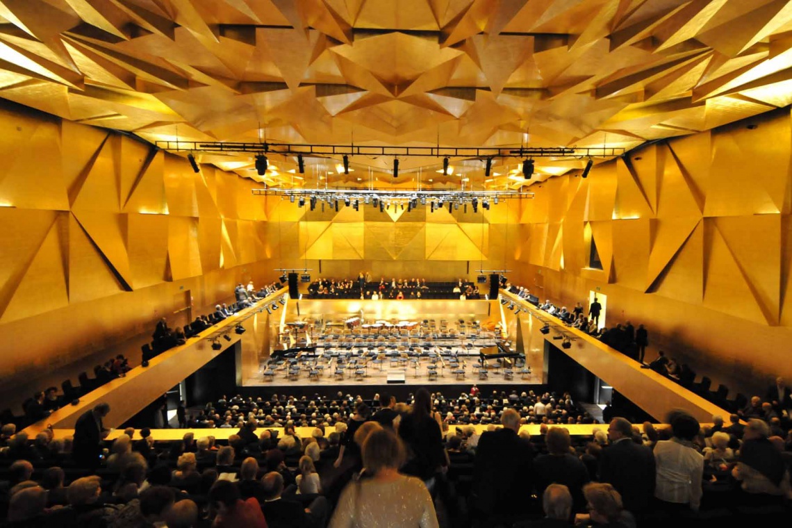 Filharmonia im. Mieczysława Karłowicza w Szczecinie, fot. Biś Lisowski, SARP Kraków Zobacz piękne wnętrza Filharmonii im. M. Karłowicza w Szczecinie