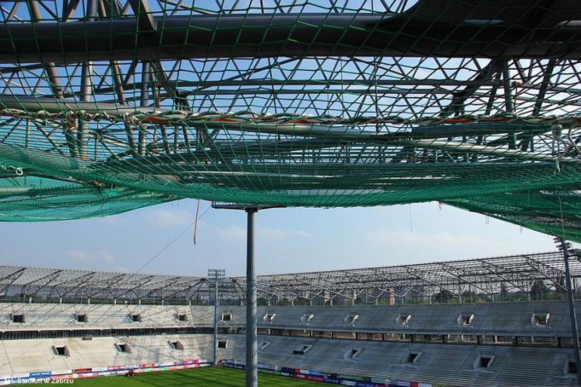 Stadion w budowie, fot. Stadion w Zabrzu Sp. z o.o. Wybrano wykonawcę modernizacji stadionu Górnika Zabrze