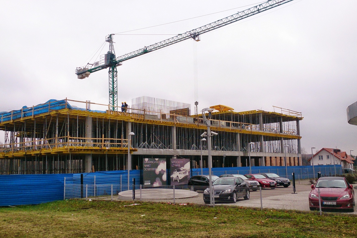 Budynek ul. Puławskiej 564 w Warszawie, fot. 22ARCHITEKCI sp. z o.o. Zobacz jak powstaje biurowiec przy Puławskiej projektu 22Architekci