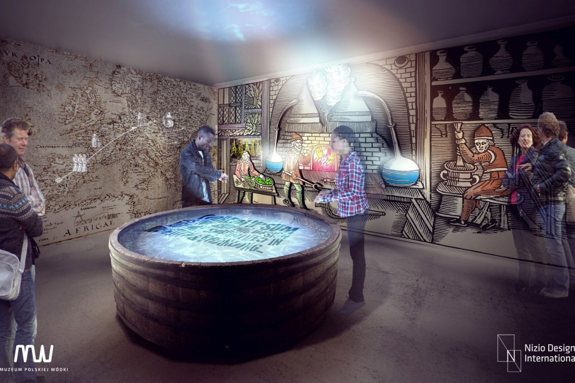 Muzeum Polskiej Wódki, projekt: Nizio Design International Tak będzie wyglądało Muzeum Polskiej Wódki według koncepcji Nizio Design International