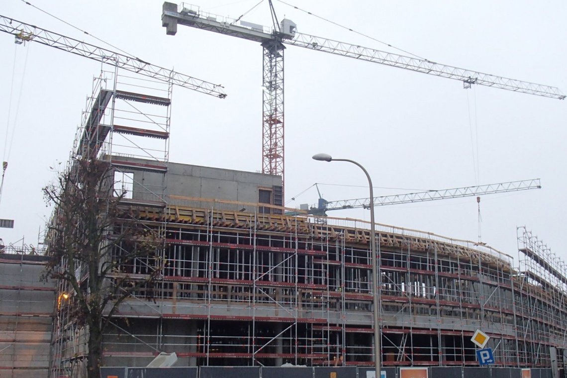 Galeria Świnoujście według projektu FBA Co nowego na budowie galerii Świnoujście według projektu FBA