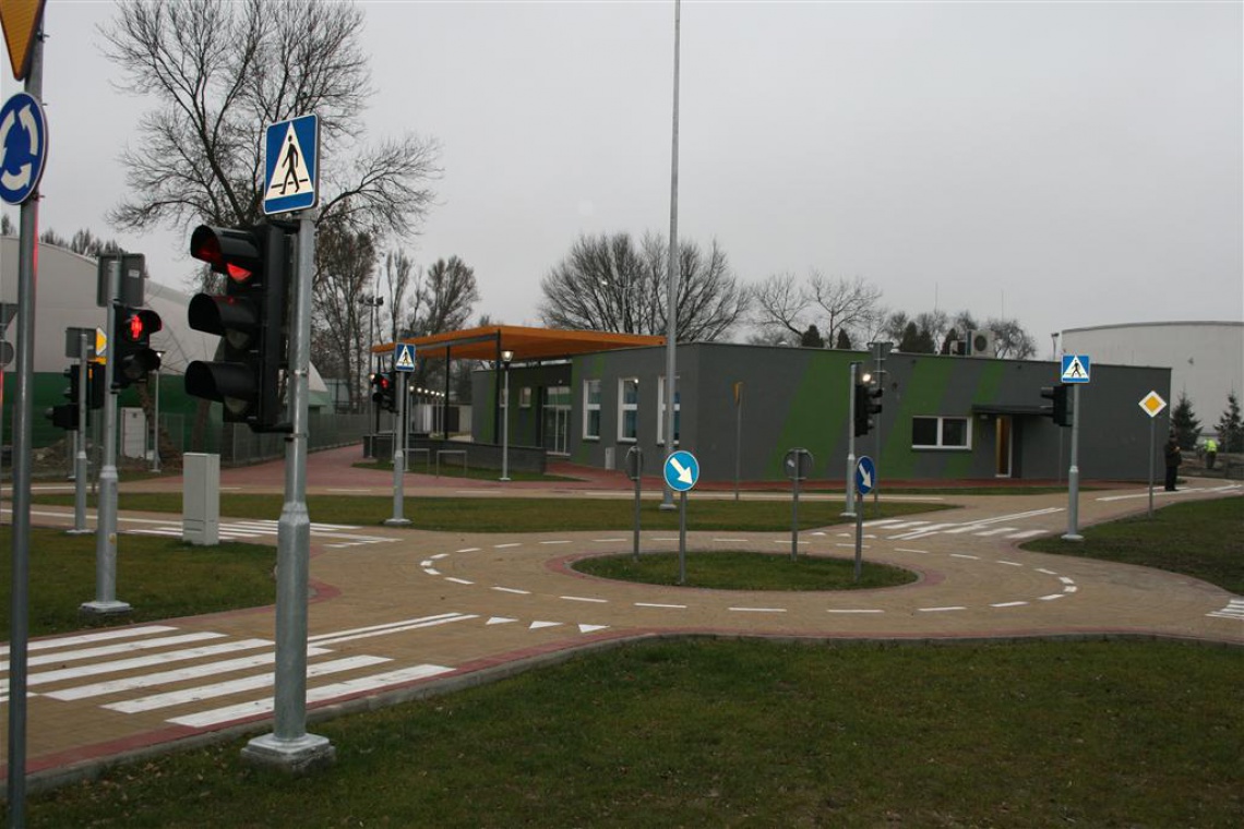 Miasteczko Ruchu Drogowego, fot. UM Lublin Pierwsze Miasteczko Ruchu Drogowego w Lublinie