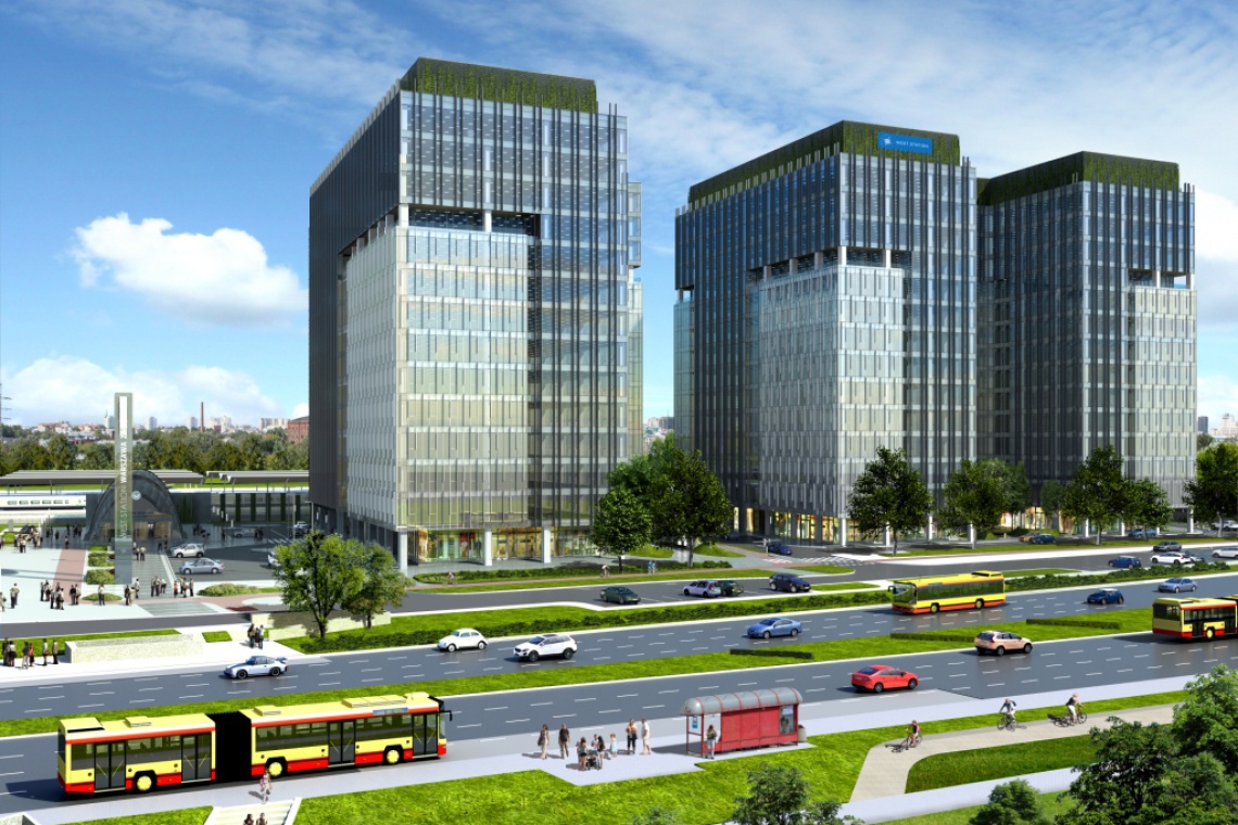 Kompleks biurowy West Station West Station z BREEAM Excellent. To projekt FS&P Arcus