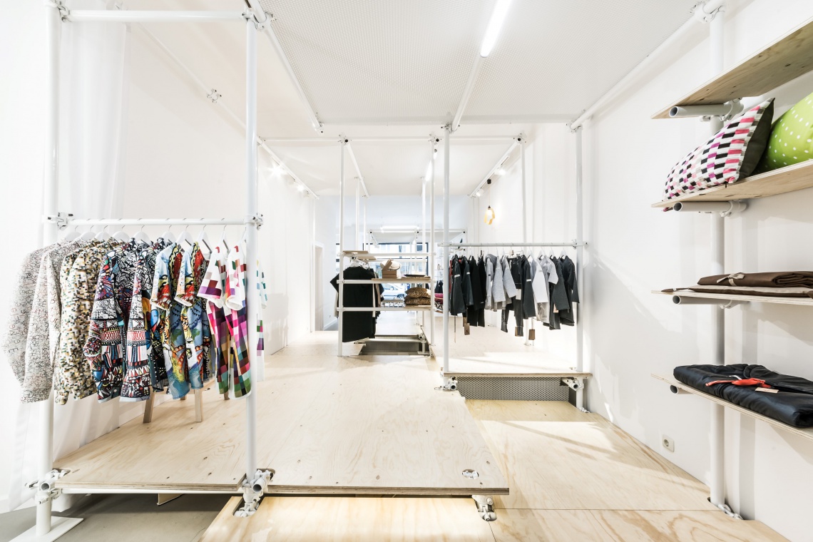 Butik No Wódka, projekt Kontent, fot. Zajaczkowski Photography No Wódka w Berlinie - butik projektu Kontent Architecture