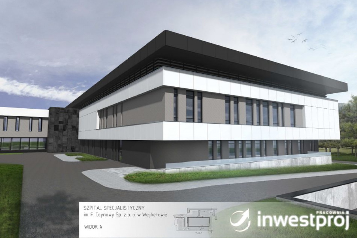 Szpital Specjalistyczny im. F. Ceynowy, Inwestproj Szpital Specjalistyczny wybuduje nowy blok operacyjny w Wejherowie
