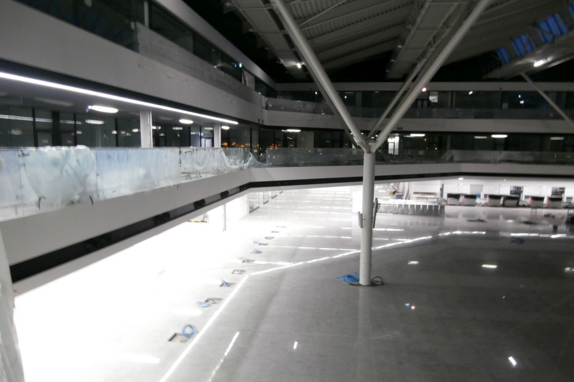 Nowy terminal na Okęciu - otwarcie już w maju br., fot. Estudio Lamela Wielkie zmiany i wiele nowości na Okęciu