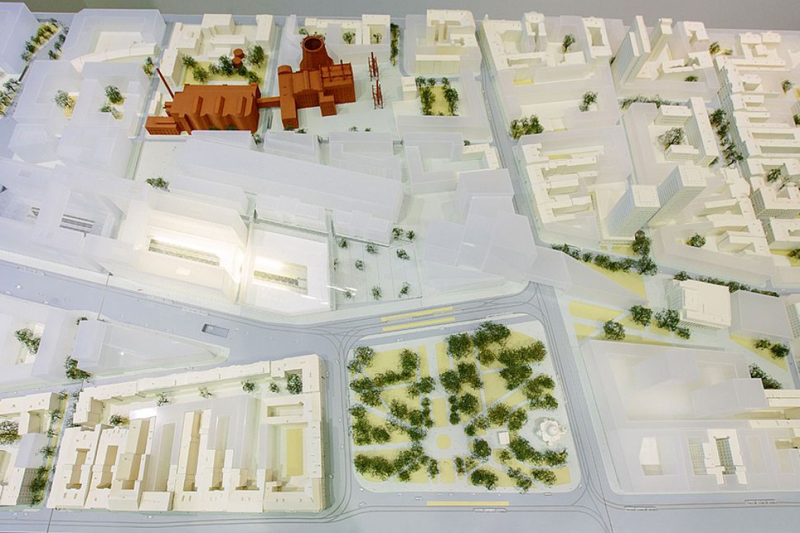 Makieta Nowego Centrum Łodzi, fot. UM Łódź Zobacz trzymetrową makietę Nowego Centrum Łodzi