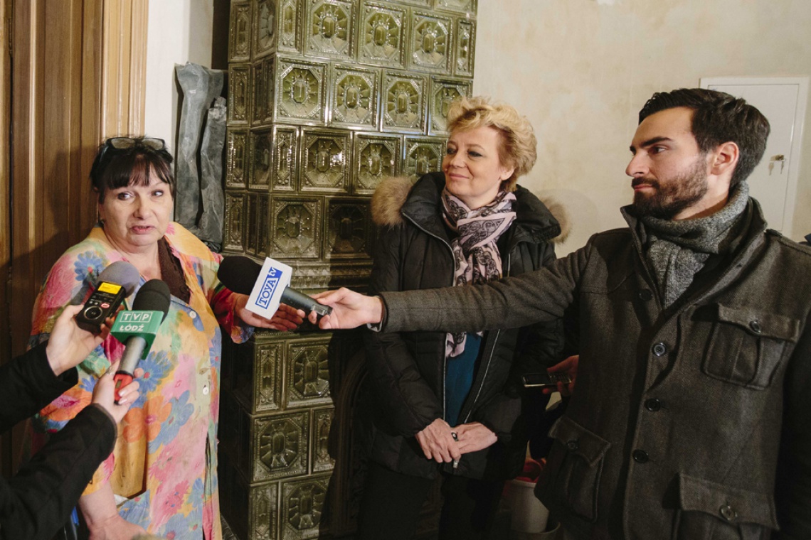 fot. UM Łódź Pałacyk z elementami sztuki neoklasycystycznej uratowany