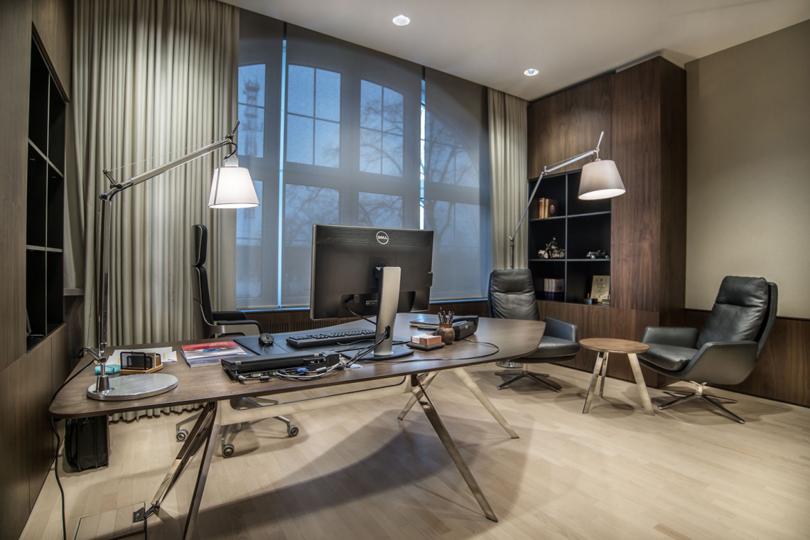 KGHM Biuro Zarządu, fot. Mebelland 4 Space Biuro Zarządu KGHM emanuje spokojem i elegancją