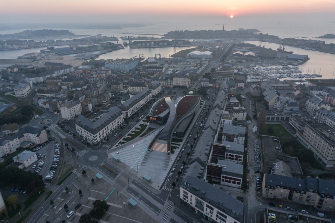 ©Hervé Coudrais Czy nowo powstały obiekt w Saint-Malo stanie się ikoną miasta?