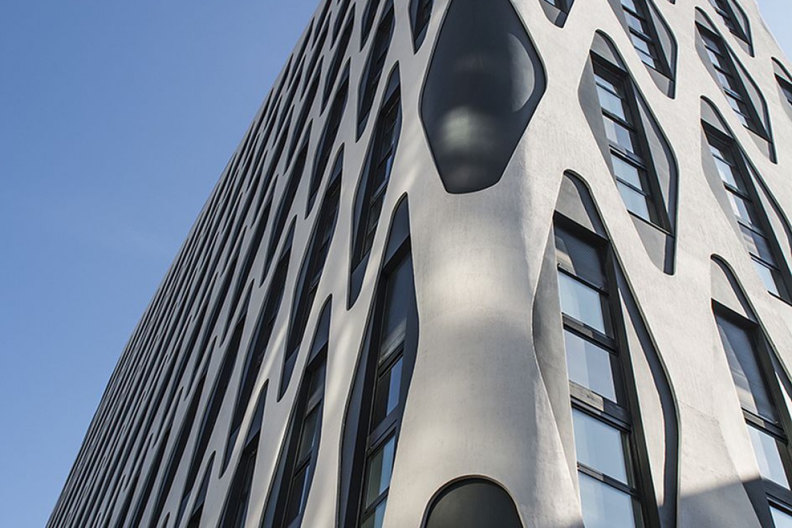 Nobel Tower Nobel Tower z oryginalną fasadą projektu Piotra Barełkowskiego