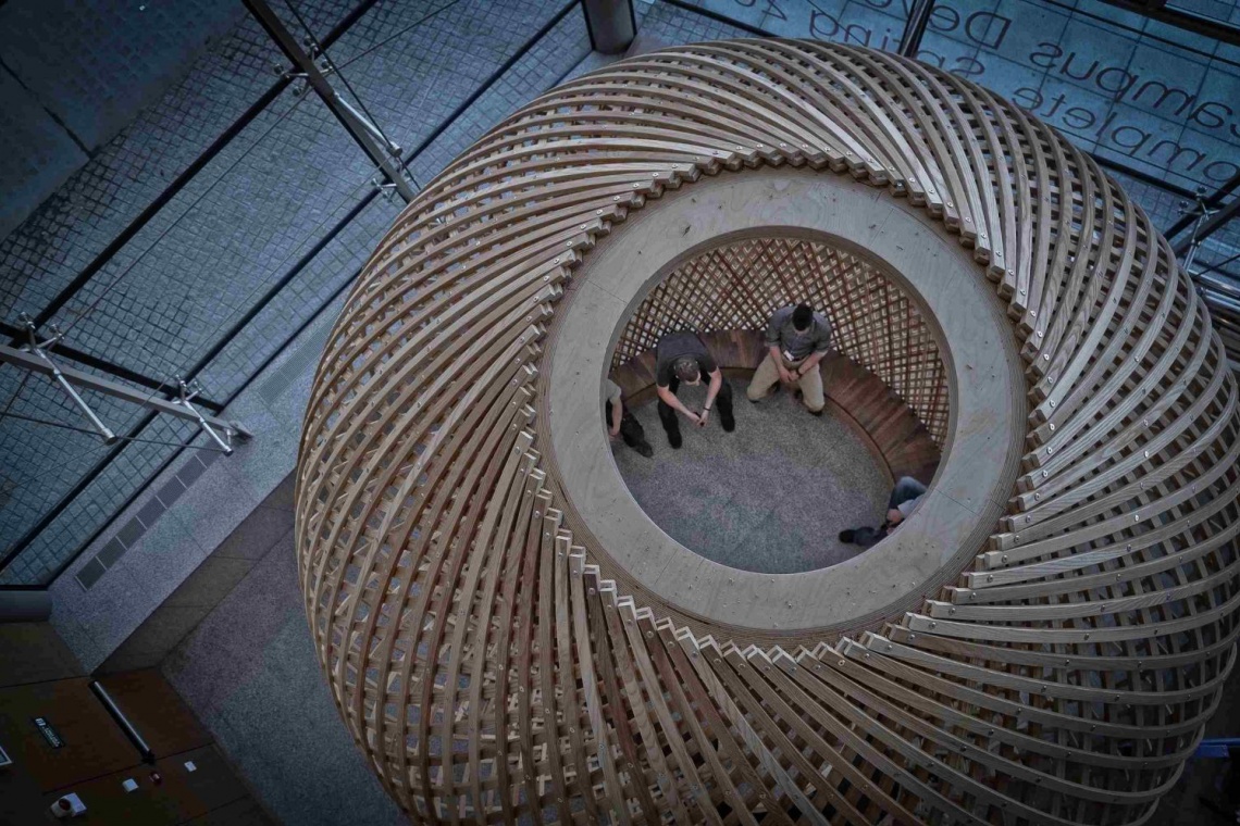Contemplation Space fot. Wood Awards Ireland Oazy kontemplacji i wyciszenia z drewnem w tle