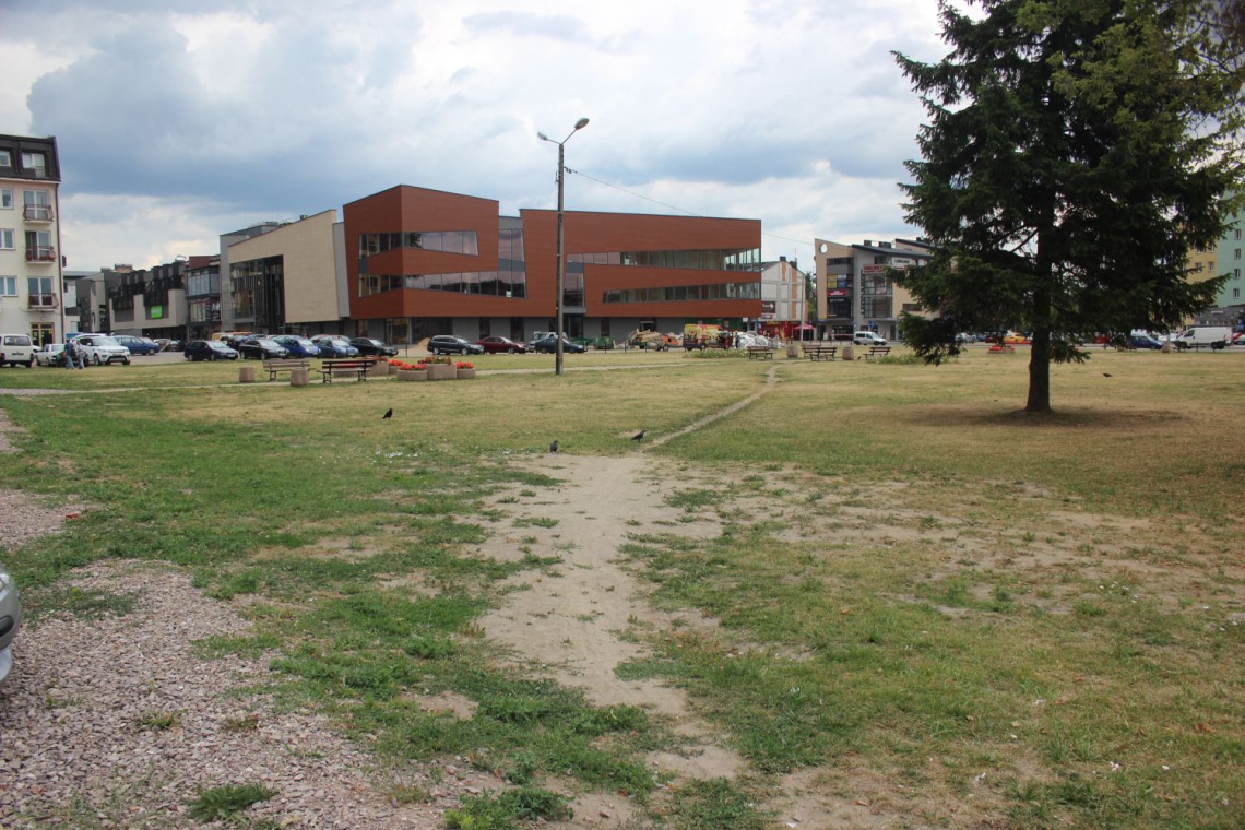 Plac ratuszowy, Wyszków Kto zaprojektuje plac ratuszowy z fontanną dla Wyszkowa?