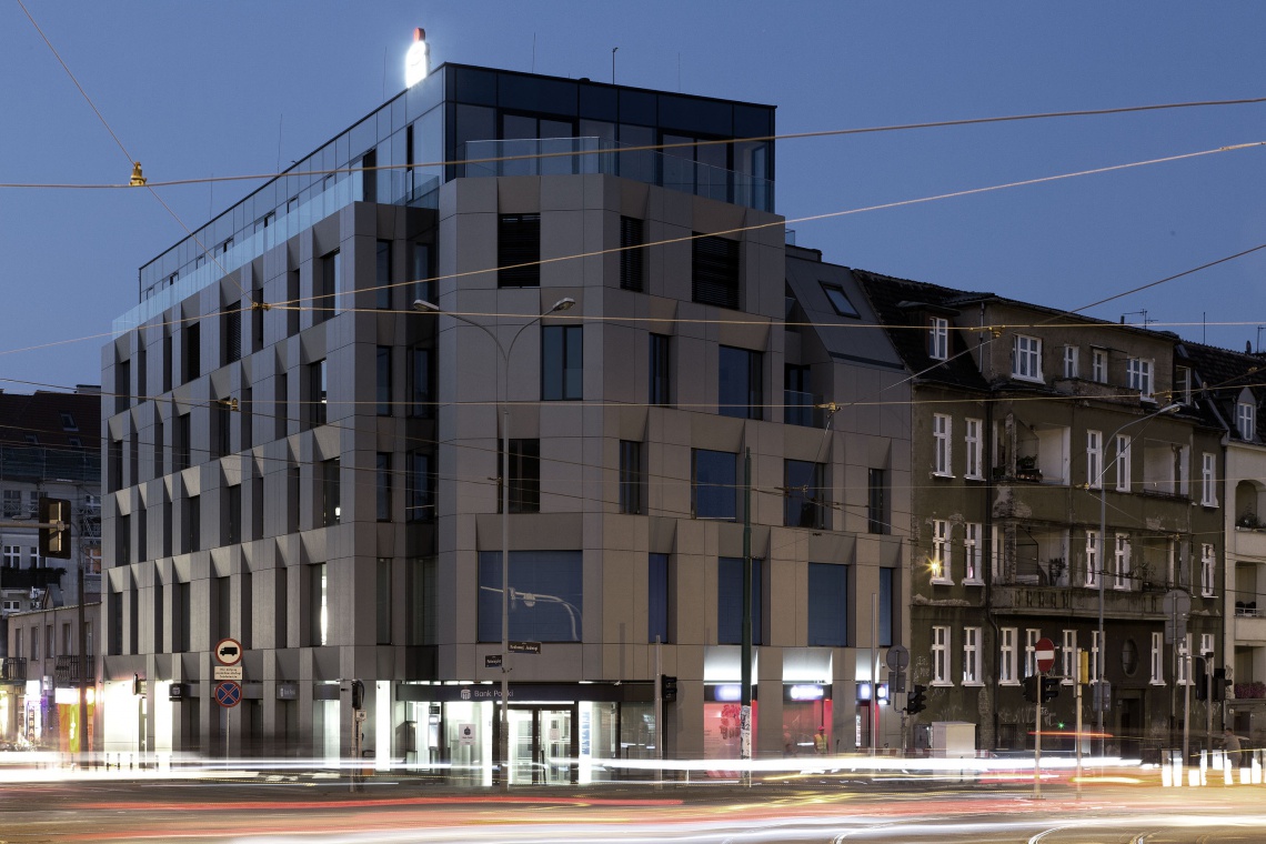 Półwiejska 47 w Poznaniu, fot. Easst.com Półwiejska 47 w Poznaniu ukończona. To projekt Easst.com