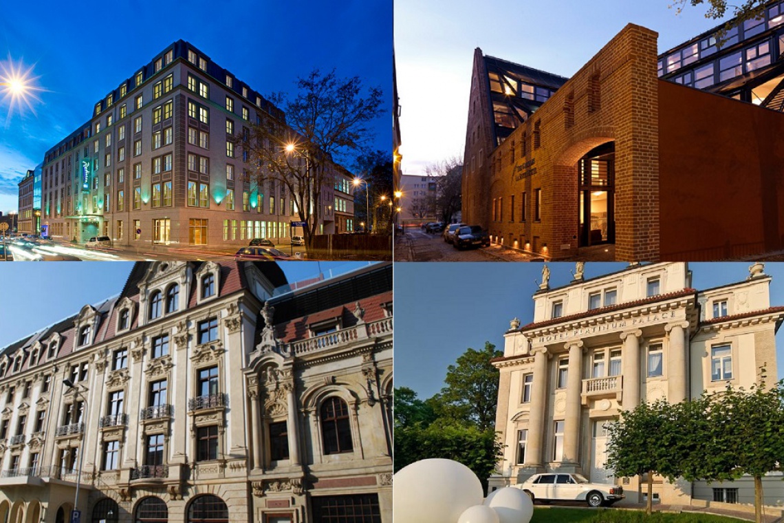 Radisson Blu, Platinium, Granary i Monopol Pięciogwiazdkowe hotele we Wrocławiu