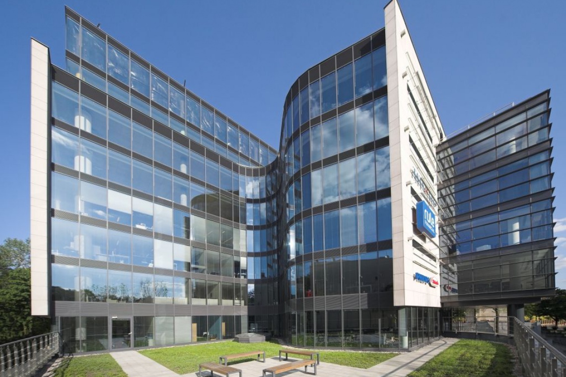 fot. Sterlinga Business Center projektu AHR Architects (dawniej Aedas CE) Sterlinga Business Center nadal ekologiczny. To projekt AHR Architects