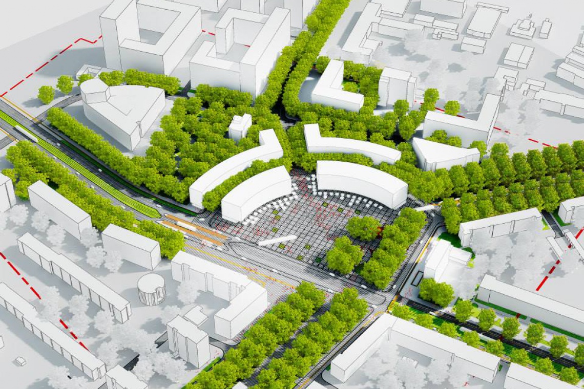Koncepcja Placu Grunwaldzkiego, Inicjatywa Projektowa Plac Grunwaldzki według Inicjatywy Projektowej to najlepsza koncepcja
