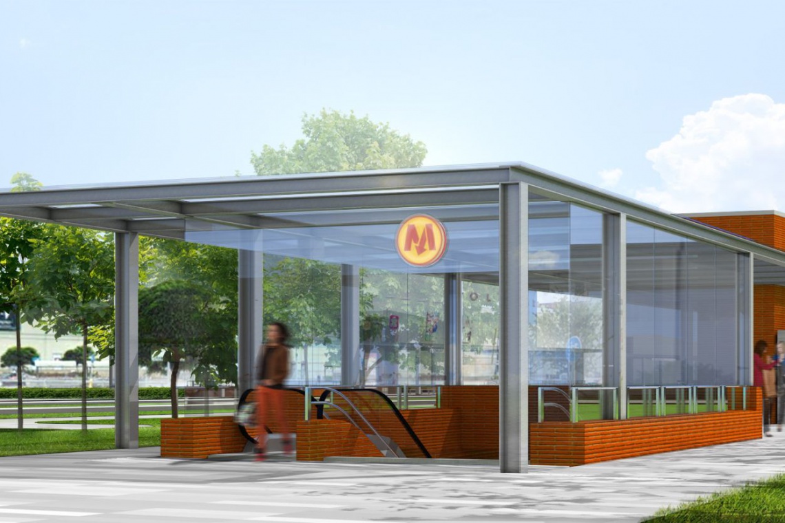 II linia metra, fot. Metroprojekt Kolejne pozwolenia na rozbudowę metra