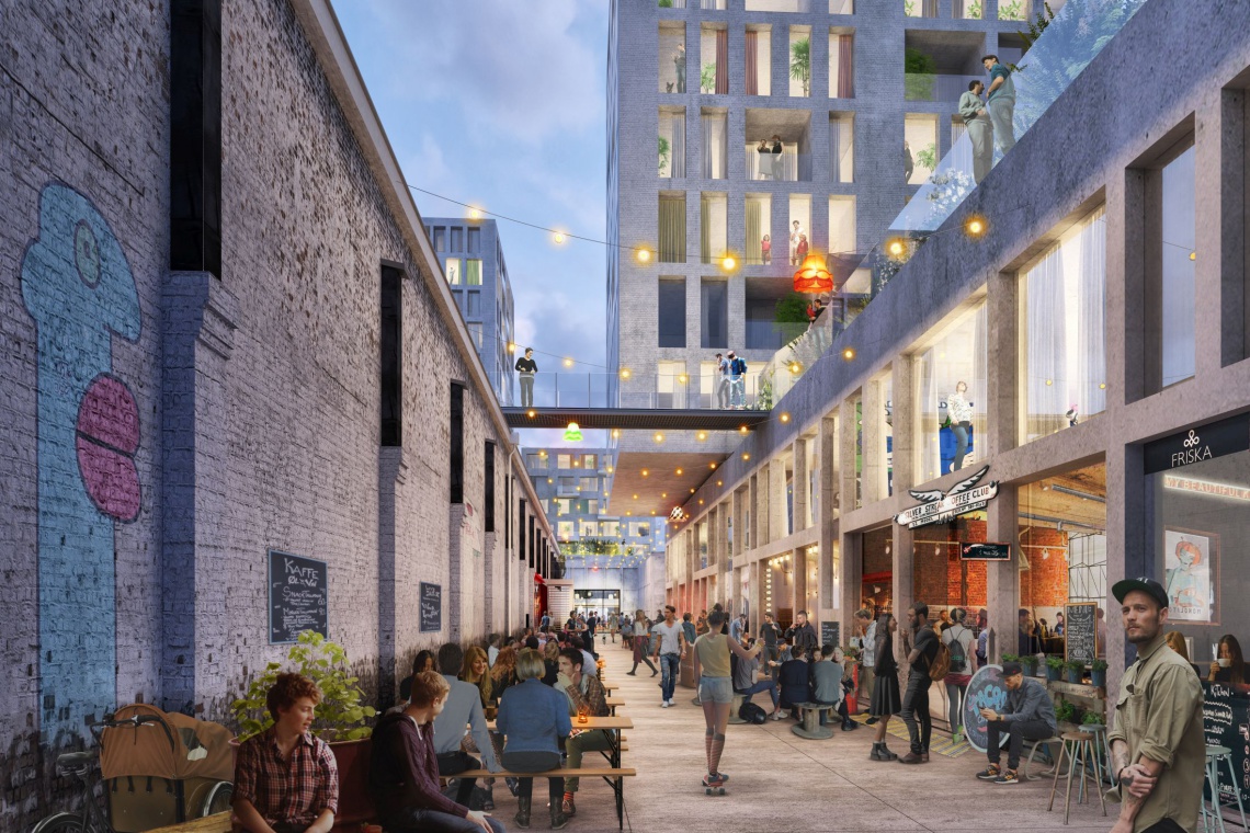 Koncepcja konkursowa Papiroen, alley ©MVRDV Nowy projekt MVRDV - ciekawe rozwiązania poza podium