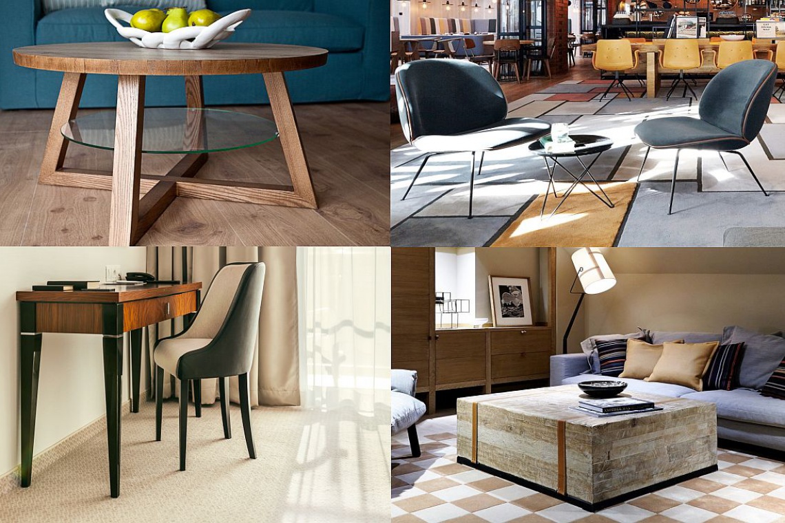 TOP inspiracje meblowe z hotelowych wnętrz