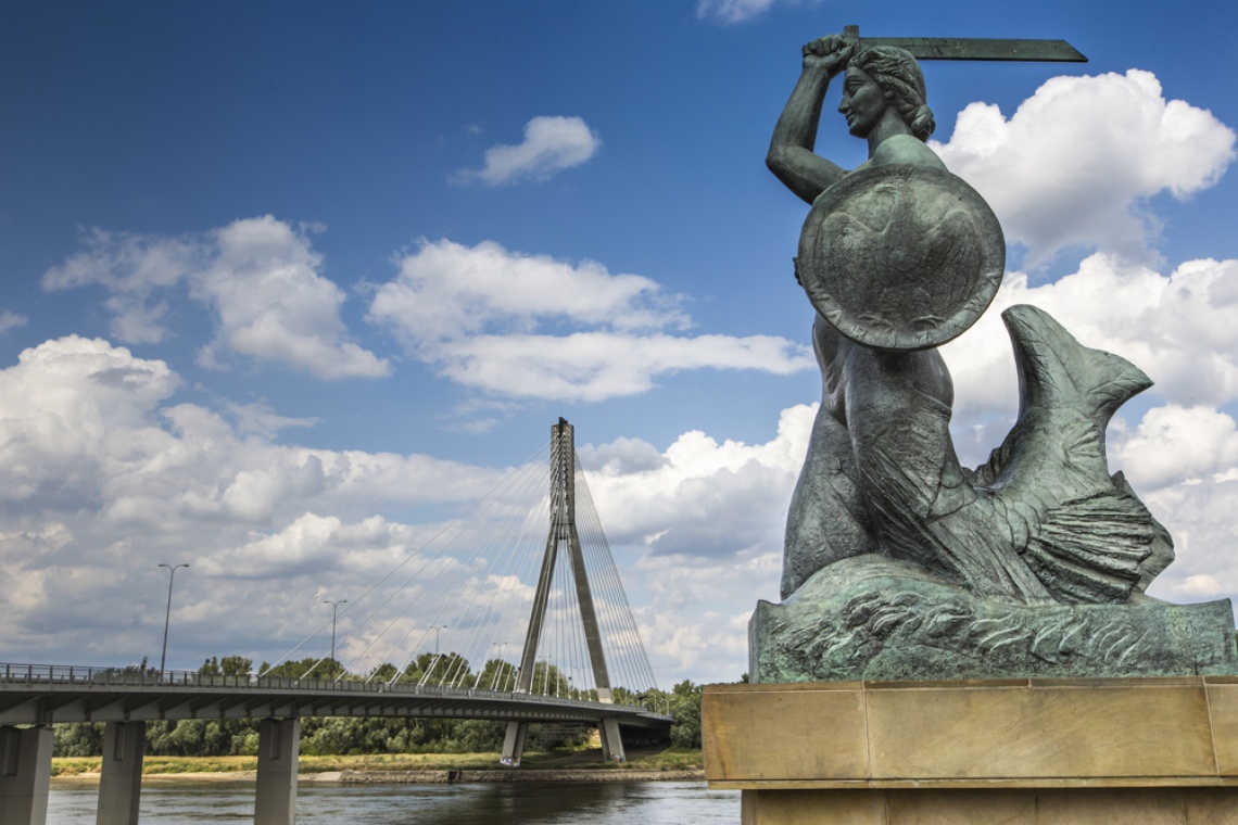 źródło: shutttestock.com Syrenka nad Wisłą odzyska blask