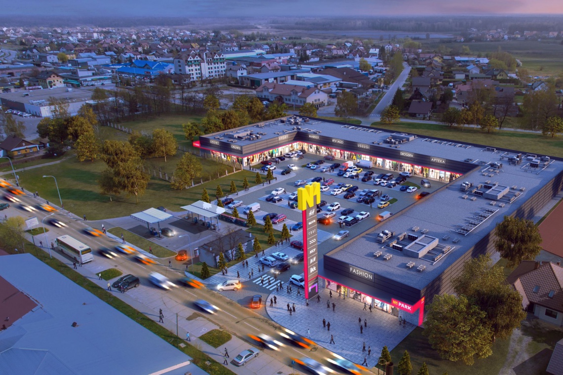 N1 Park, fot. materiały prasowe Prostota formy i wyrafinowane detale. Nowy park handlowy od MOFO Architekci
