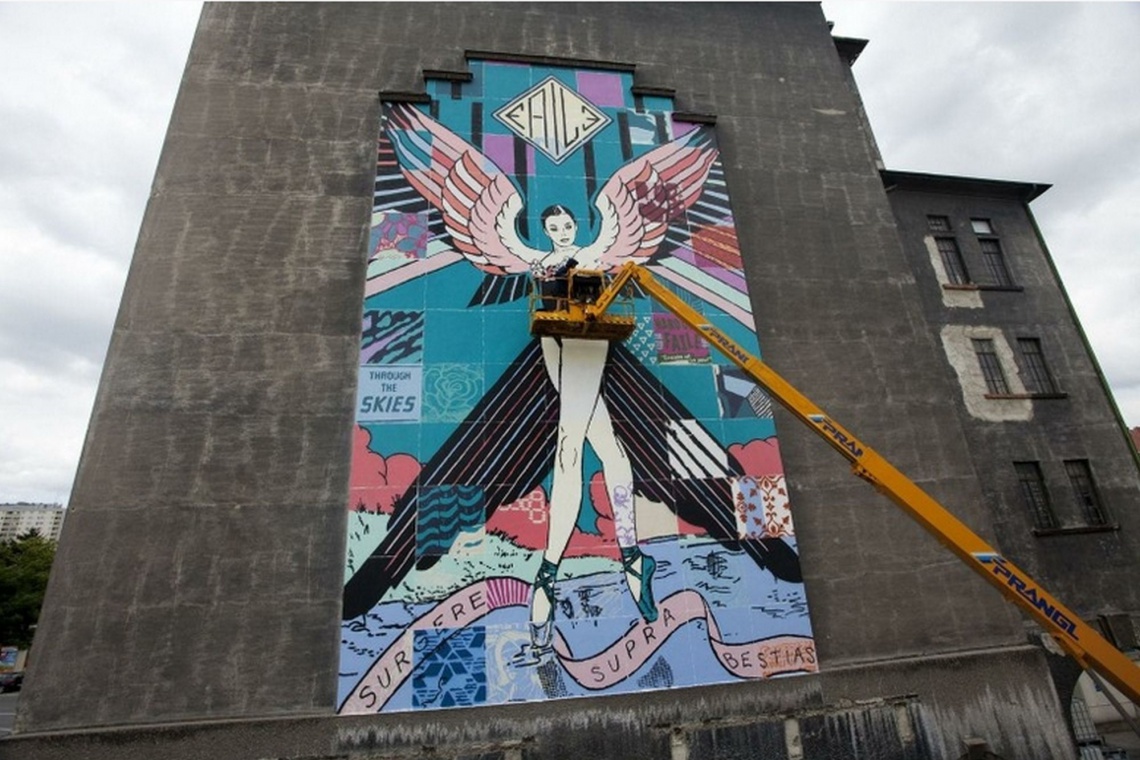Street art © Katharina Stögmüller Galerie Ernst HILGER Wiedeń będzie centrum wyjątkowej sztuki w przestrzeni publicznej