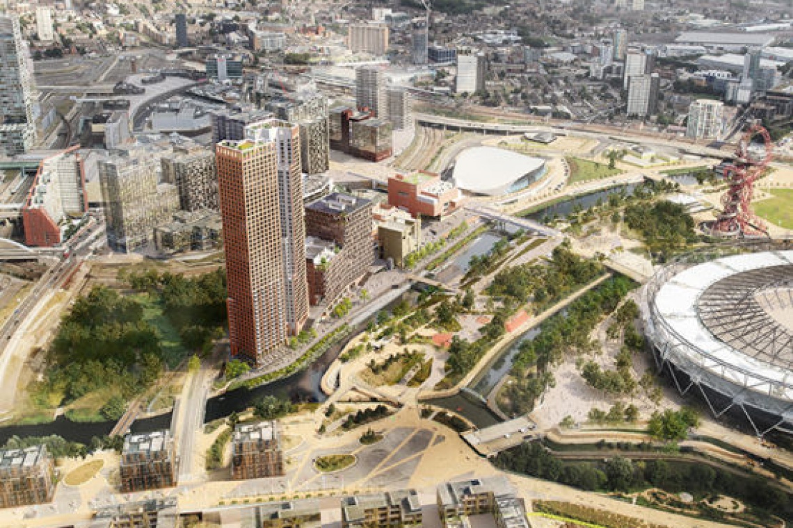 fot. Allies and Morrison, Olympicpolis Projekt, który wniesie nową jakość do Londynu