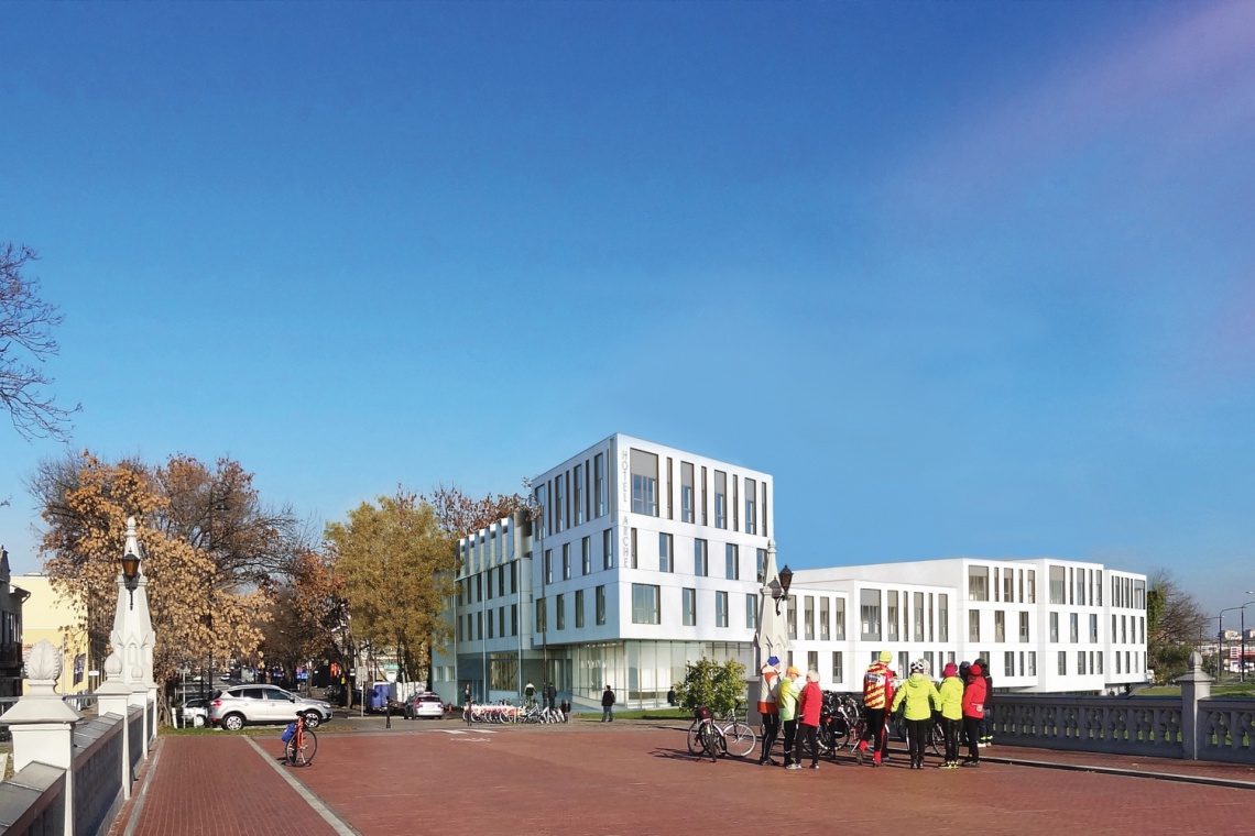 Wizualizacja hotelu. / fot. Arche Lublin będzie miał swój condohotel