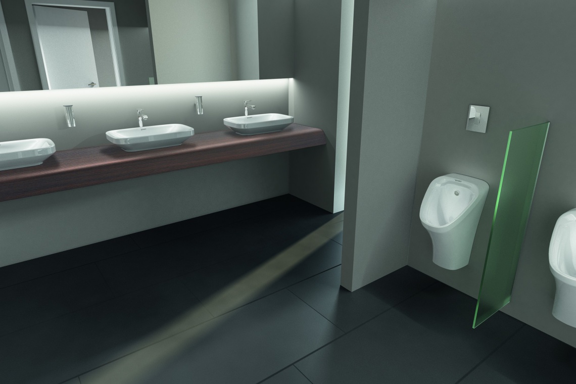 fot. Duravit Męska sprawa - bezwodne rozwiązania do męskich toalet publicznych