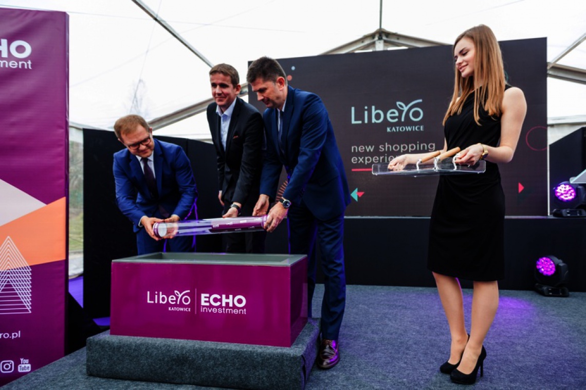 Wieści z placu budowy galerii Libero