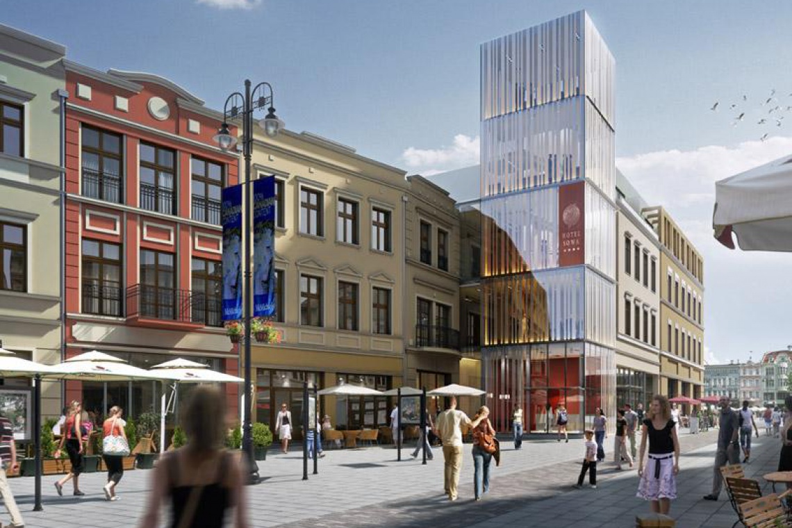 fot. Bulanda, Mucha architekci Nowy hotel spod kreski Bulanda, Mucha architekci