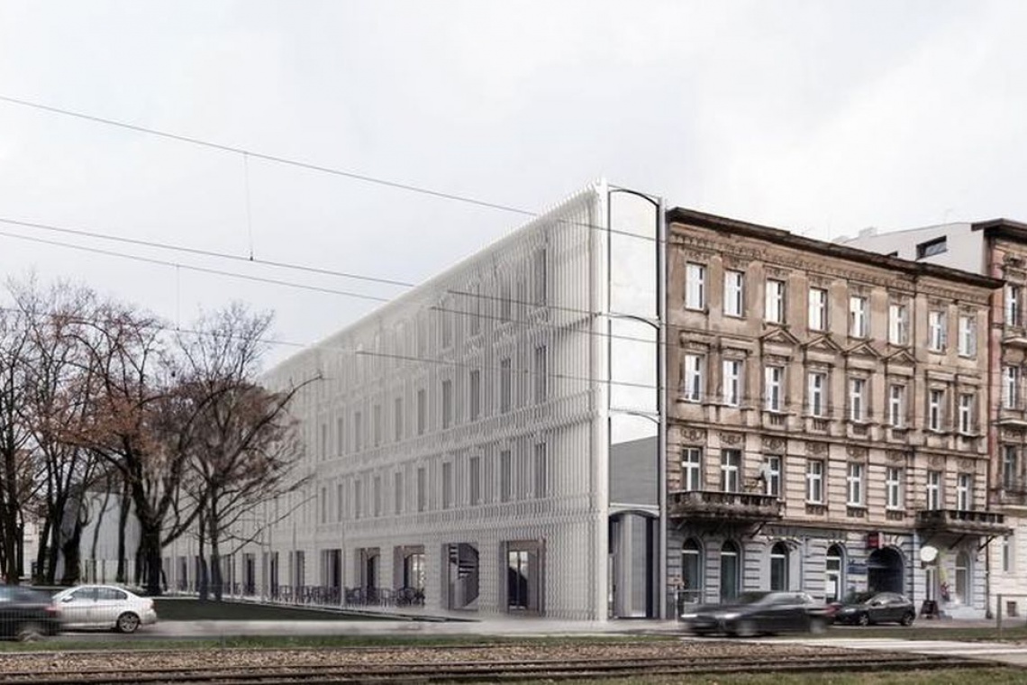 Nagrodę główną zdobyli Damian Urbanek i Łukasz Wawrzyniak z grupy projektowej NEO, fot. UM Łódź Oto najlepszy pomysł na łódzkie kamienice
