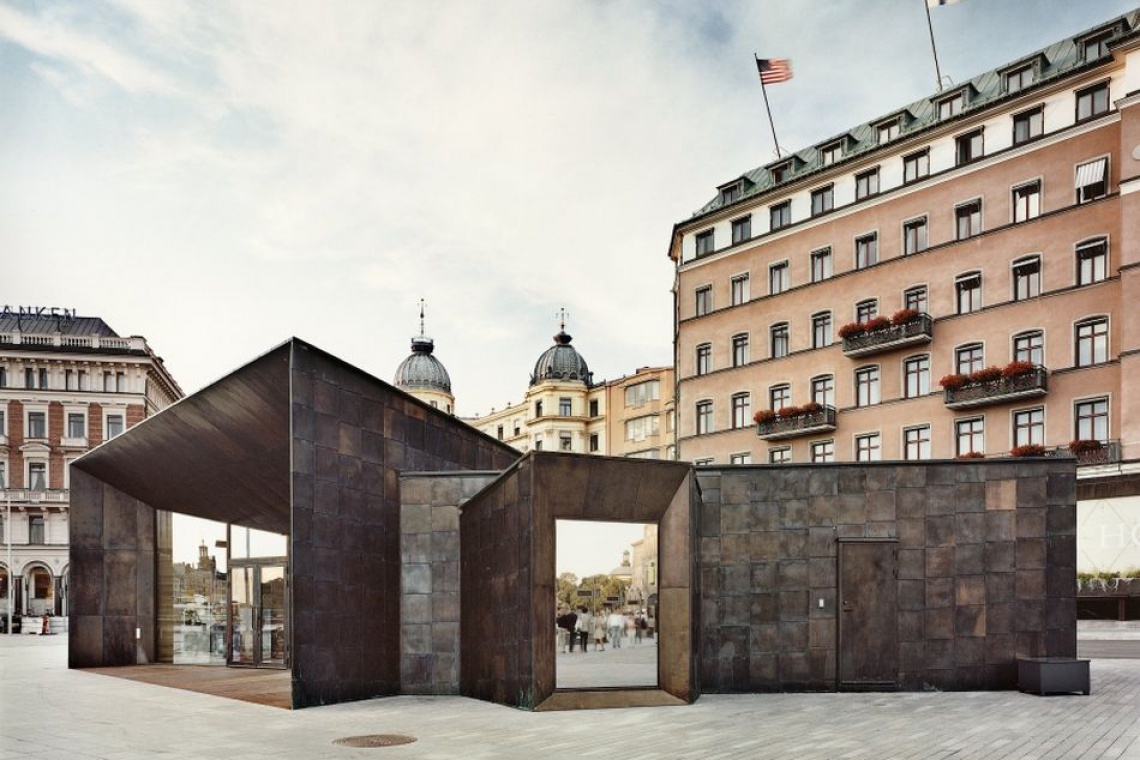 Grupa budynków Terminalu Promowego w Sztokholmie, wyróżnienie, fot. Johan Fowelin Konkurs "Miedź w Architekturze" na starcie