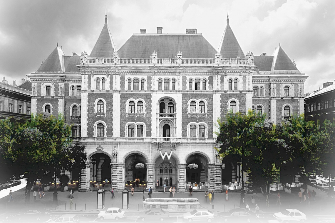 W Budapest, fot. W Hotels Pałac zaprojektowany na nowo