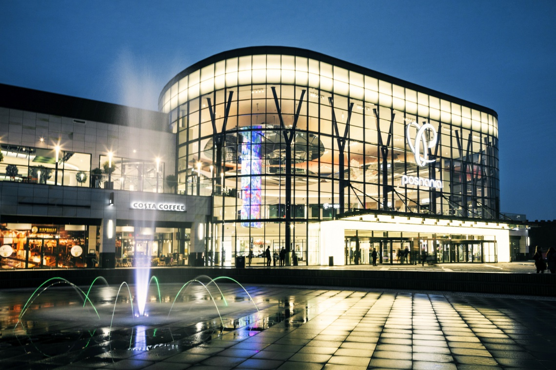 Posnania, największe centrum handlowe 2016 roku TOP 5 handlowych debiutów w designerskim wydaniu