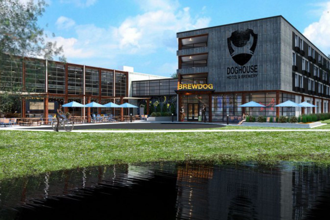 fot. BrewDog, Indiegogo Z pianką lub bez. Niezwykły projekt hotelu w USA