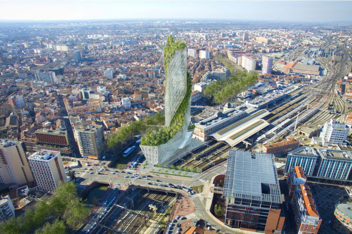 Occitanie Tower, fot. Studio Libeskind Nowa wieża Libeskinda
