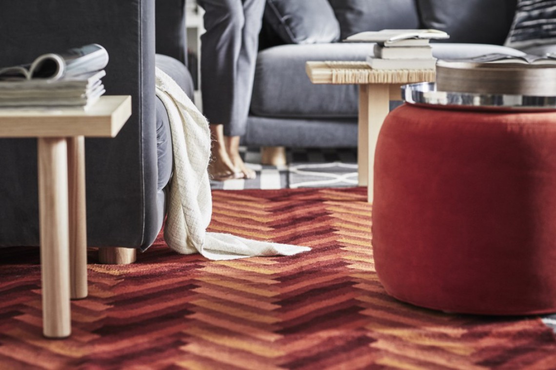 Dywan, fot. mat. prasowe IKEA Nowa kolekcja IKEA inspirowana pięknem skandynawskiej przyrody